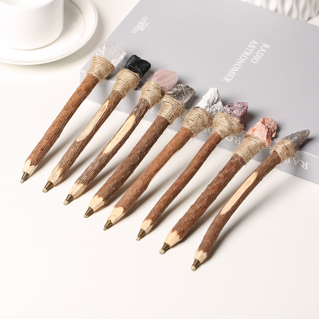15cm Assorted Natural Crystal Decorative Ornament