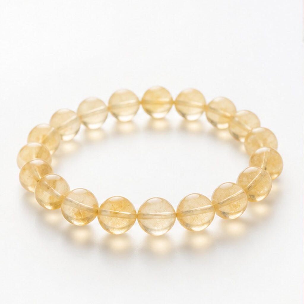 Sunlit Fortune Untreated Citrine Bracelet