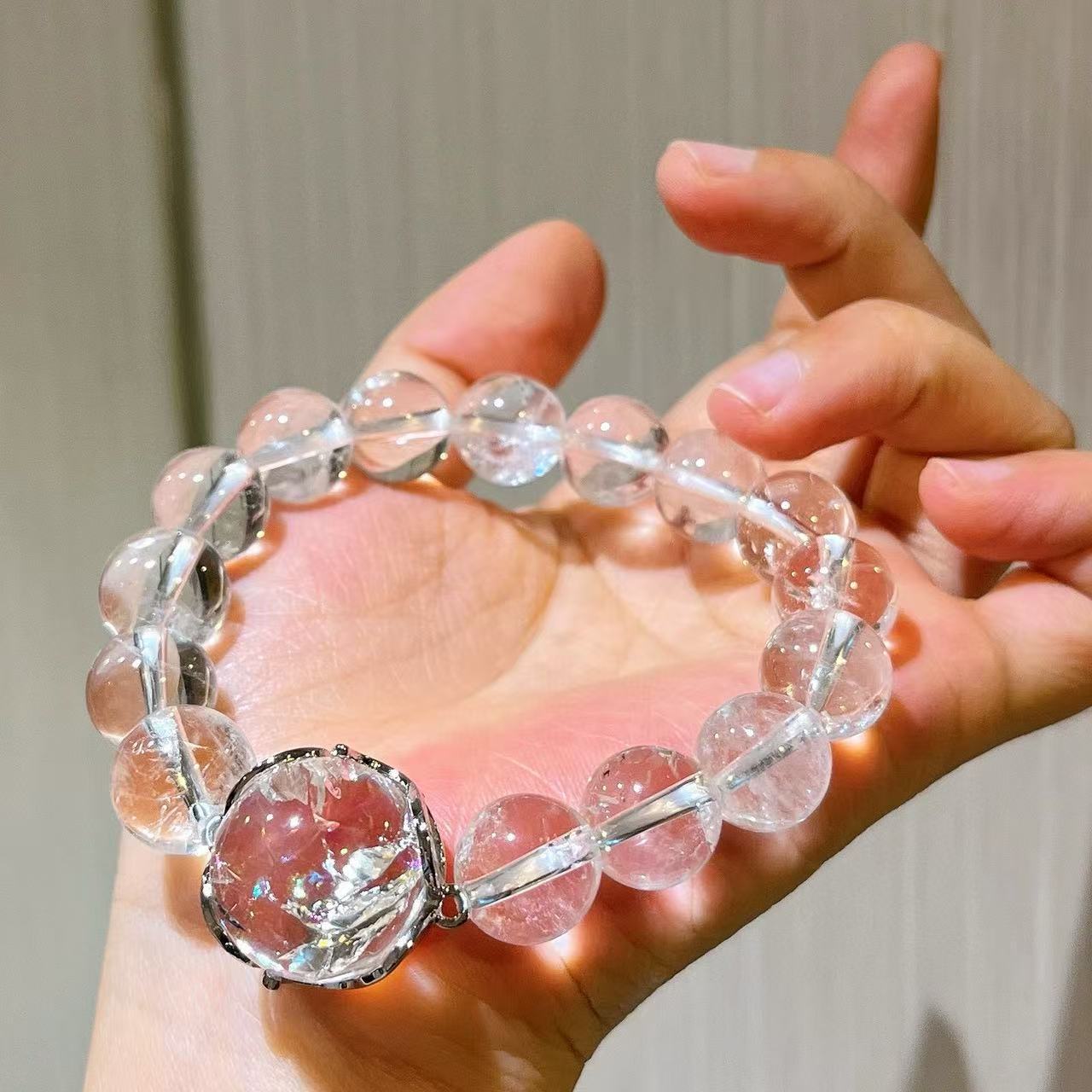 Handmade Vintage Natural White Crystal Women's Jewelry 2