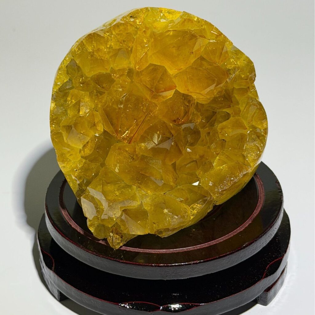 Natural Unset New Classical Style Crystal Ornament 3