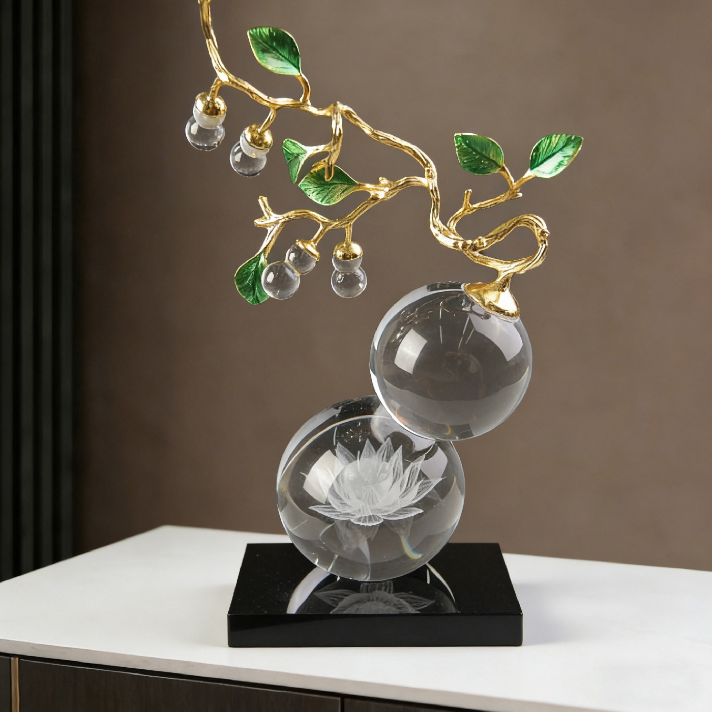 Natural Crystal Desktop Decorative Ornament