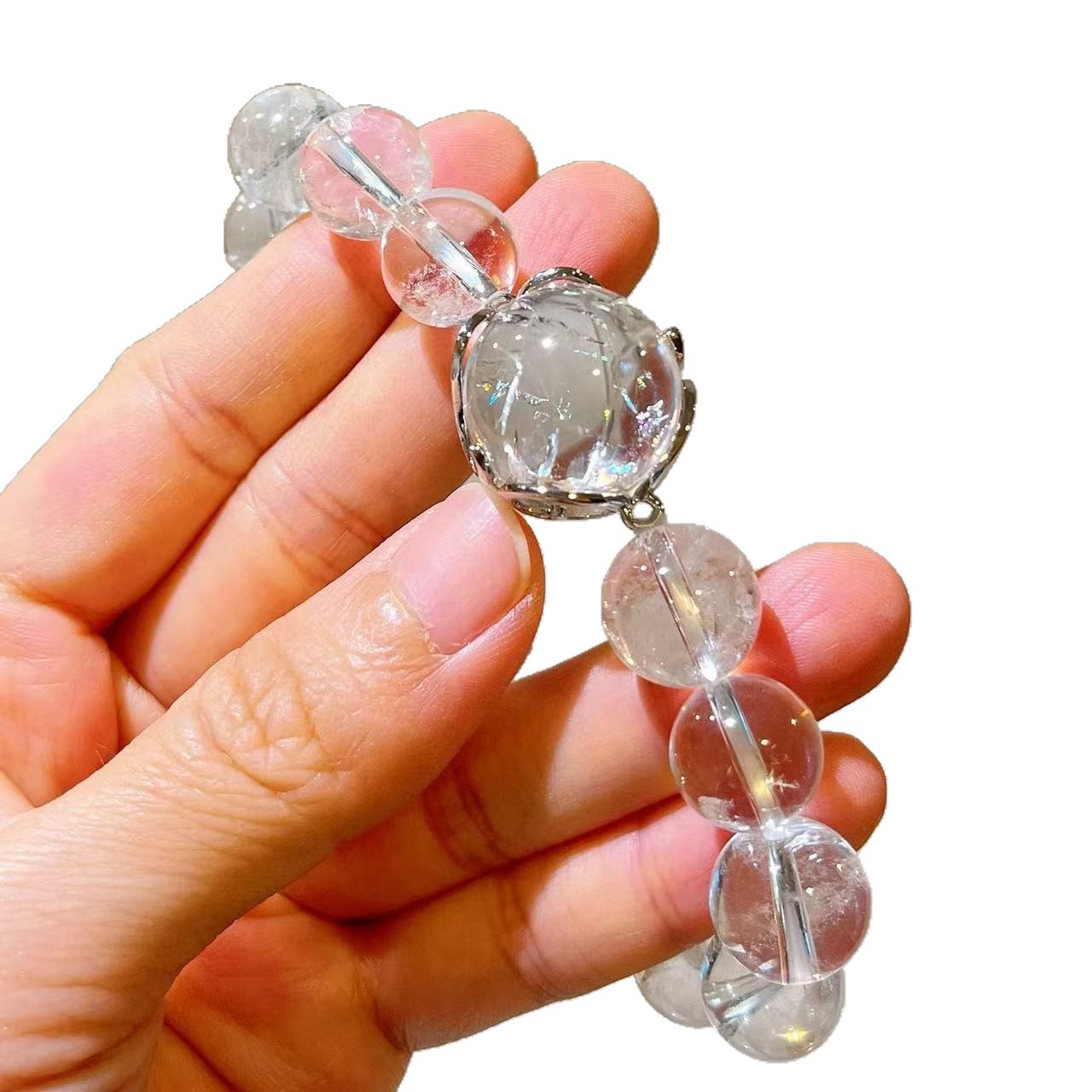Handmade Vintage Natural White Crystal Women's Jewelry 5